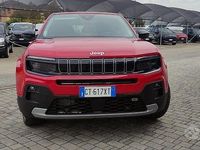 Usata Jeep Avenger Summit 101 CV (74 kW) 2024 Rosso SUV