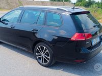 Usata VW Golf VII 110 CV (80 kW) 2017 Nero Station wagon