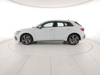 Usata Audi A3 S-Line 204 CV (150 kW) 2022 Bianco ghiacciaio metallizzato Berlina