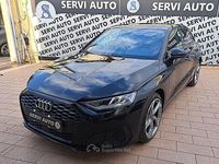 Usata Audi A3 Advanced 150 CV (110 kW) 2020 Nero Berlina