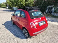 Usata Fiat 500C Rock 69 CV (50 kW) 2009 Rosso Cabrio