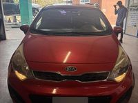 Usata Kia Rio 85 CV (62 kW) 2011 Rosso Berlina