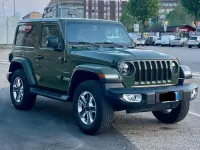 Usata Jeep Wrangler Sahara 272 CV (200 kW) 2021 Verde SUV