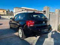 Usata BMW 118 180 CV (132 kW) 2012 Nero Utilitaria