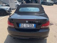 Usata BMW 118 Cabriolet 143 CV (105 kW) 2009 Nero Cabrio