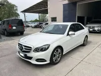 Usata Mercedes E200 136 CV (100 kW) 2014 Bianco Berlina