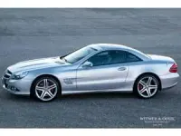 Usata Mercedes SL500 387 CV (284 kW) 2011 Argento Cabrio