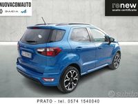 Usata Ford Ecosport ST-Line 125 CV (91 kW) 2021 Blu SUV