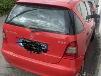 Käytetty Mercedes A170 2000 Punainen Sedan