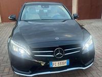 Usata Mercedes C250 204 CV (150 kW) 2016 Nero Berlina