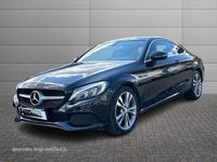 Usata Mercedes C220 170 CV (125 kW) 2016 Nero metallizzato Coupé