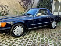 Usata Mercedes 560 245 CV (180 kW) 1988 Blu pastello Cabrio