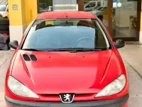 Usata Peugeot 206 60 CV (44 kW) 2000 Rosso Berlina