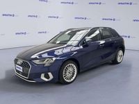 Usata Audi A3 Advanced 110 CV (80 kW) 2024 Blu navarra [2d2d]  metallizz Berlina