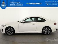 Usata BMW 218 156 CV (114 kW) 2024 Bianco Coupé