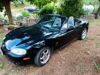 Usata Mazda MX5 110 CV (80 kW) 2004 Nero Cabrio
