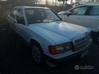 Usata Mercedes 190 118 CV (86 kW) 1990 Bianco Berlina