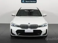 Usata BMW 330 286 CV (210 kW) 2022 Alpin white pastello Station wagon