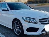 Usata Mercedes C220 Premium 170 CV (125 kW) 2018 Bianco Station wagon