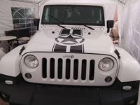 Usata Jeep Wrangler Unlimited Sahara 200 CV (147 kW) 2014 Bianco SUV