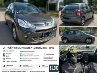 Usata Citroën C3 75 CV (55 kW) 2016 Grigio Utilitaria