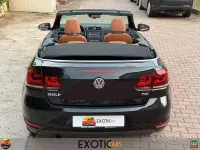 Usata VW Golf VII Highline 105 CV (77 kW) 2012 Nero Cabrio