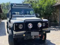 Usata Land Rover Defender 122 CV (89 kW) 2001 Bianco Cabrio