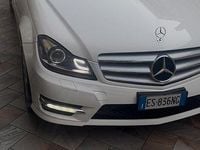 Usata Mercedes C220 170 CV (125 kW) 2013 Bianco Station wagon