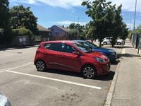 Usata Hyundai i10 Style 67 CV (49 kW) 2018 Rosso Utilitaria