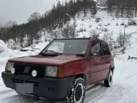 Usata Fiat Panda 54 CV (39 kW) 2001 Rosso Berlina
