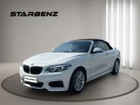 Usata BMW 218 M Sport 136 CV (100 kW) 2019 Bianco Cabrio