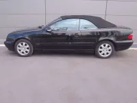Usata Mercedes CLK200 Avantgarde 192 CV (141 kW) 2001 Nero Cabrio