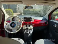 Usata Fiat 500 69 CV (50 kW) 2018 Rosso Cabrio