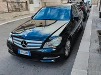 Usata Mercedes C180 120 CV (88 kW) 2013 Nero Berlina
