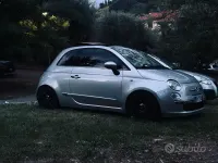 Usata Fiat 500 75 CV (55 kW) 2008 Grigio Utilitaria
