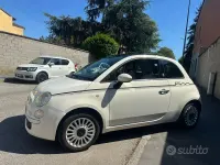 Usata Fiat 500 Lounge 69 CV (50 kW) 2011 Bianco Berlina