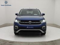 Usata VW T-Cross Advance 110 CV (80 kW) 2021 Blu SUV