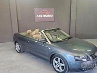 Usata Audi A4 Cabriolet 163 CV (119 kW) 2005 Grigio Cabrio