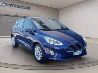 Usata Ford Fiesta Titanium 101 CV (74 kW) 2018 Blu metallizzato Utilitaria