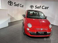 Usata Fiat 500 Lounge 69 CV (50 kW) 2011 Rosso Berlina