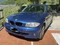 Usata BMW 118 122 CV (89 kW) 2005 Blu Utilitaria