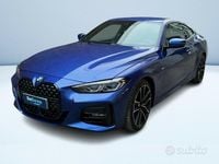 Usata BMW 420 M Sport 190 CV (139 kW) 2023 Blu metallizzato Coupé