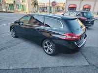 Usata Peugeot 308 SW 131 CV (96 kW) 2019 Nero Station wagon