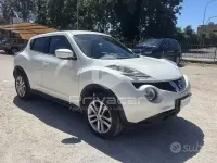 Usata Nissan Juke Tekna 110 CV (80 kW) 2015 Bianco SUV