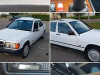 Usata Mercedes 190 122 CV (89 kW) 1988 Bianco Berlina