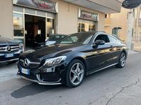 Usata Mercedes C220 Premium 170 CV (125 kW) 2018 Nero Coupé