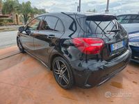 Usata Mercedes A200 Premium 136 CV (100 kW) 2017 Nero Berlina