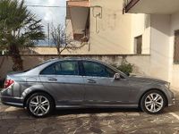 Usata Mercedes C220 Avantgarde 170 CV (125 kW) 2012 Grigio Berlina