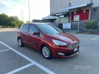 Usata Ford C-MAX Titanium 125 CV (91 kW) 2017 Rosso Monovolume