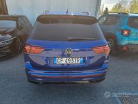 Usata VW Tiguan R-line 150 CV (110 kW) 2021 Blu SUV